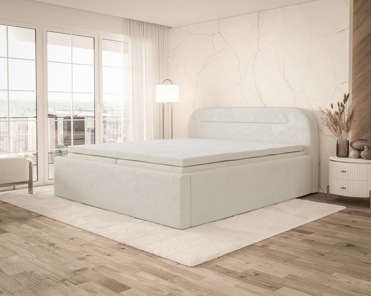 Boxbett Zako 3 Beige LF: 180x200cm - Beige, MODERN, Textil (180/200cm) - MID.YOU