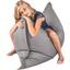 Sitzsack B52 Anthrazit - Silberfarben, MODERN, Textil (140/100/30cm) Sitzsack B52 Anthrazit - Silberfarben, MODERN, Textil (140/100/30cm)