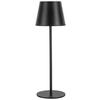 STOLNÍ LAMPA NA BATERIE NOEMI - černá, Konvenční, kov/plast (10,5/17-36cm) - Mömax