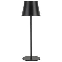 STOLNÍ LAMPA NA BATERIE NOEMI - černá, Konvenční, kov/plast (10,5/17-36cm) - Mömax