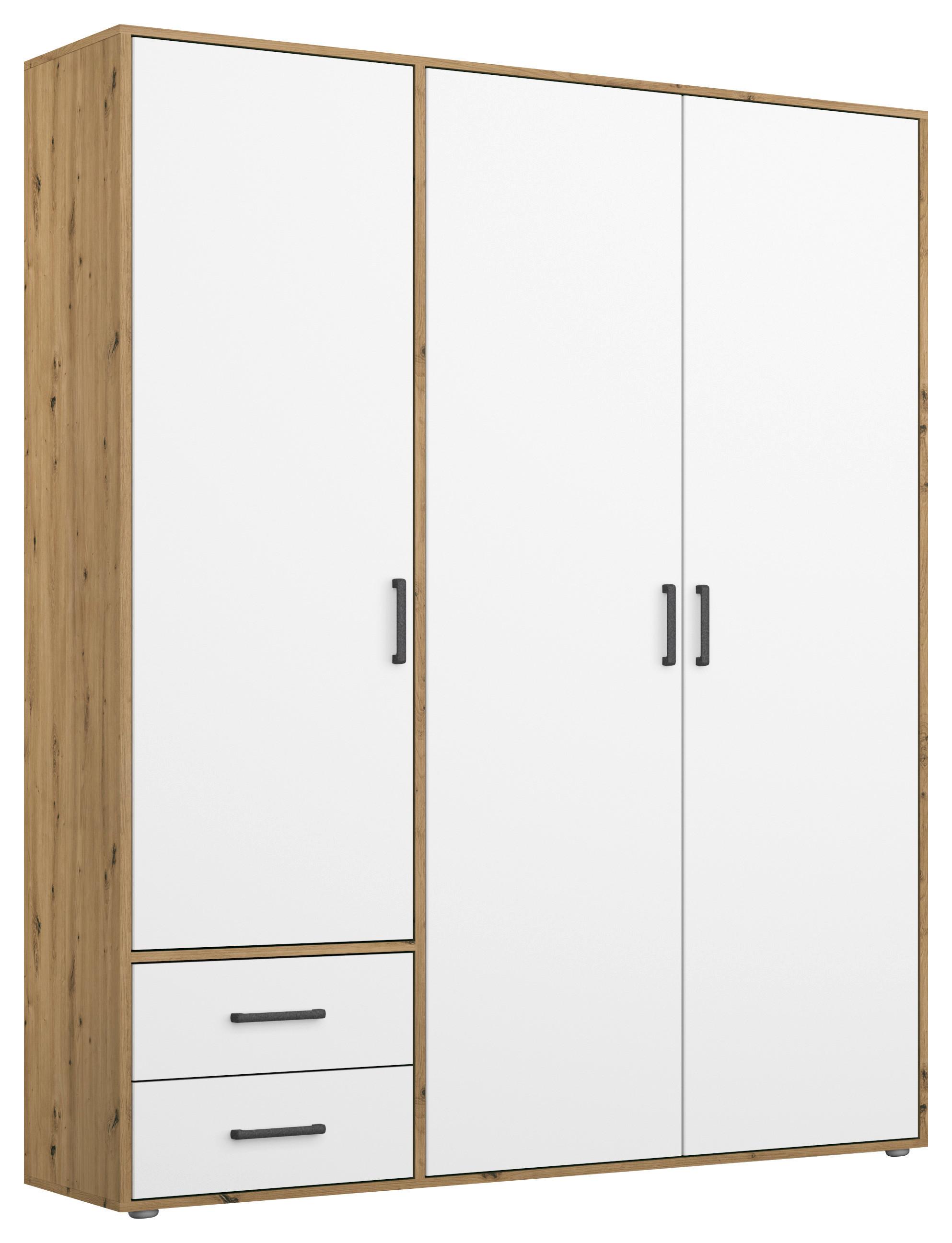 Drehtürenschrank mit Schubladen 140cm Voyager