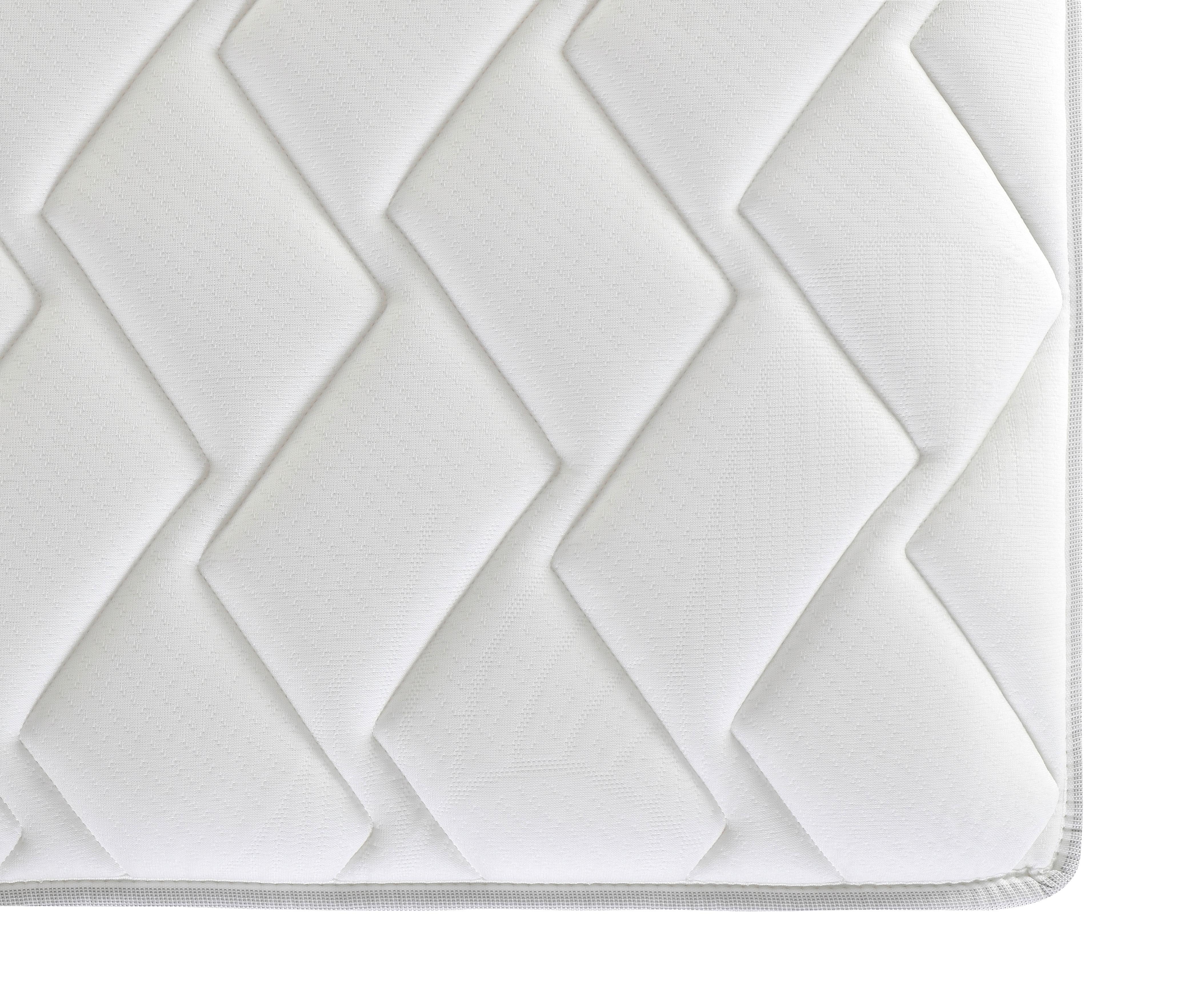 Kaltschaummatratze Air Deluxe 23 - Weiß, Basics, Textil (140/200cm) - MID.YOU
