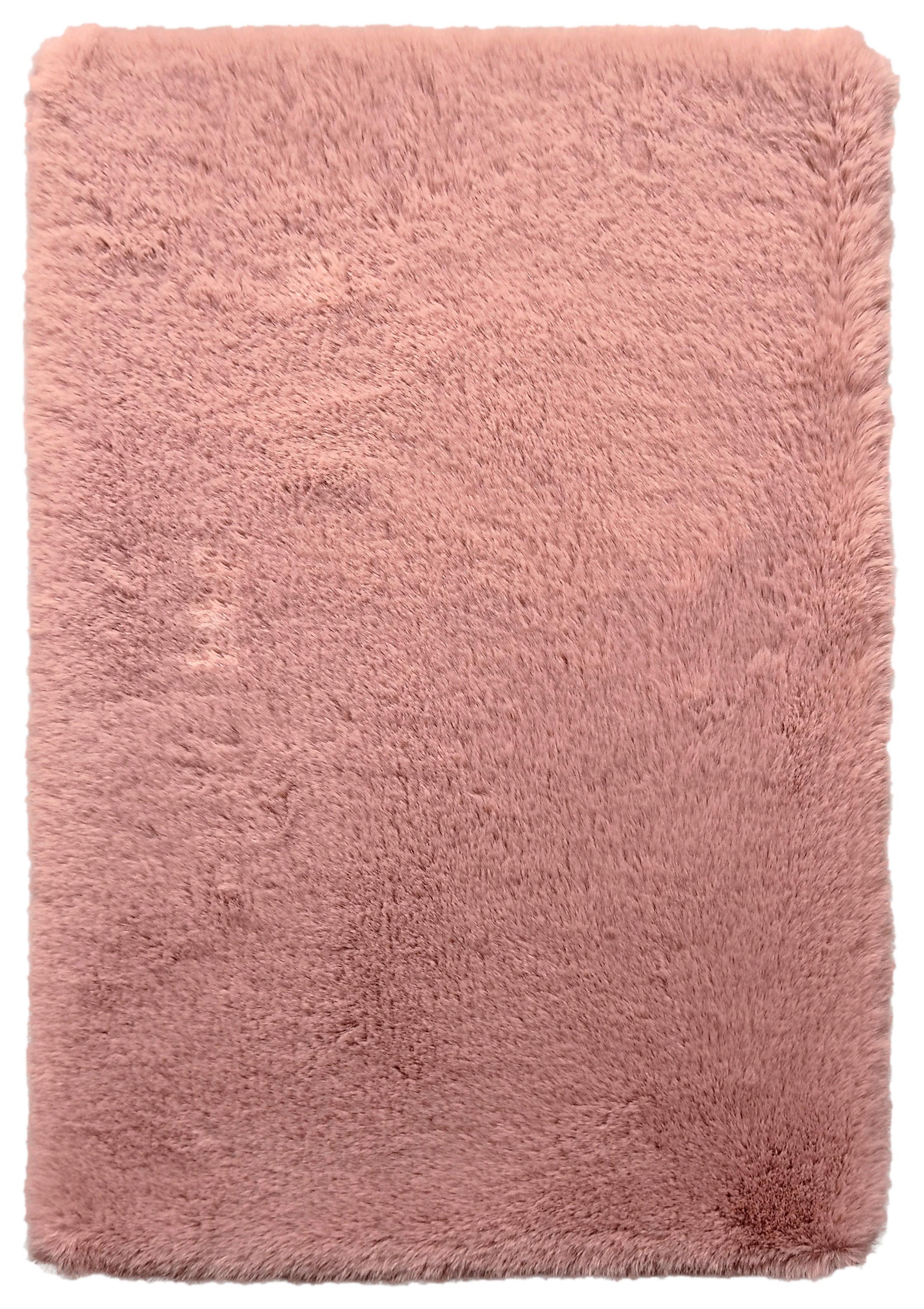 UMELÁ KOŽUŠINA CAROLINE 4 - hnedofialová, Modern, textil (200/290cm) - Mömax