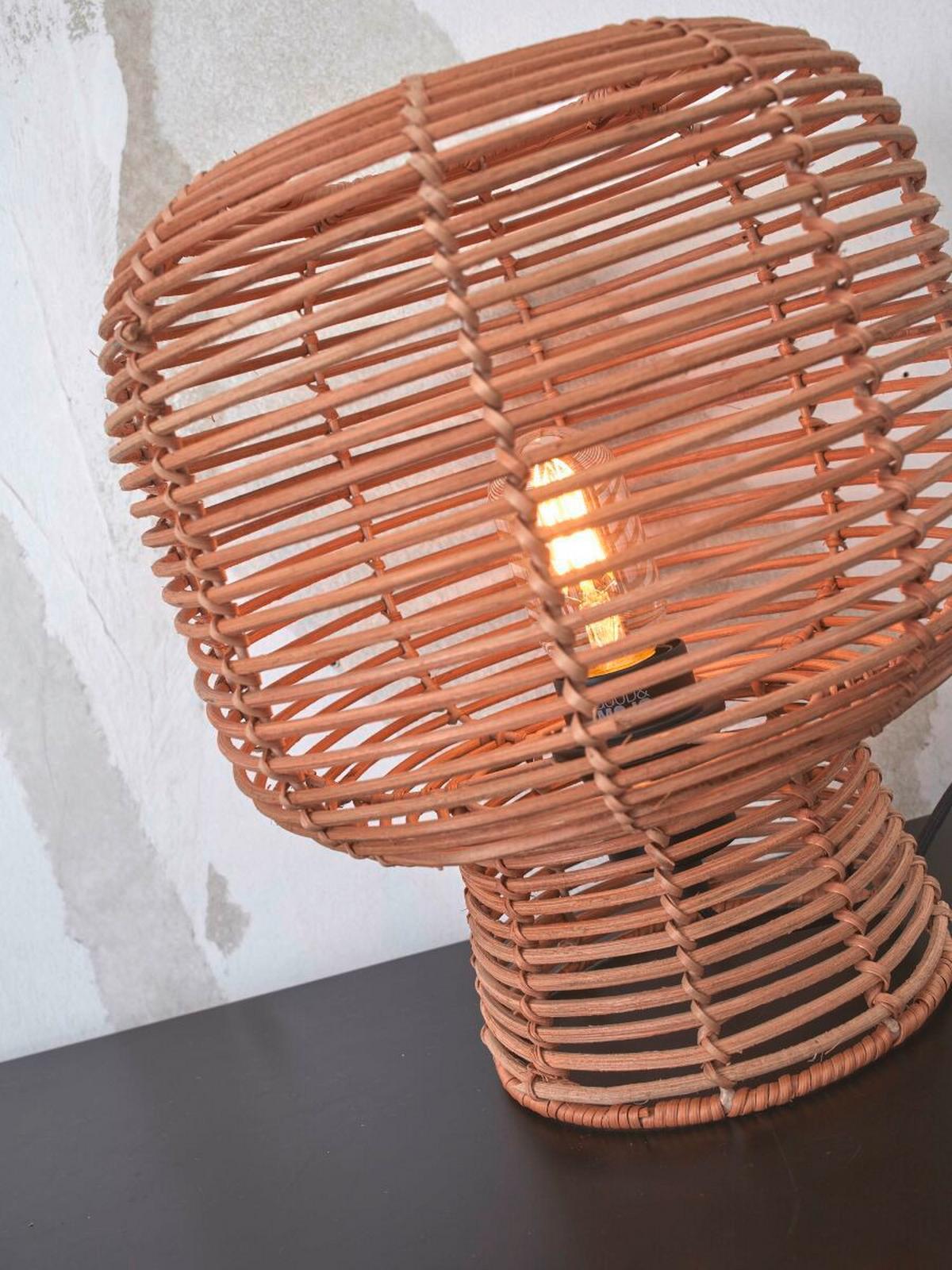Tischleuchte Tanami/T30/N - Naturfarben, Trend (27/27/30cm) - Good & Mojo