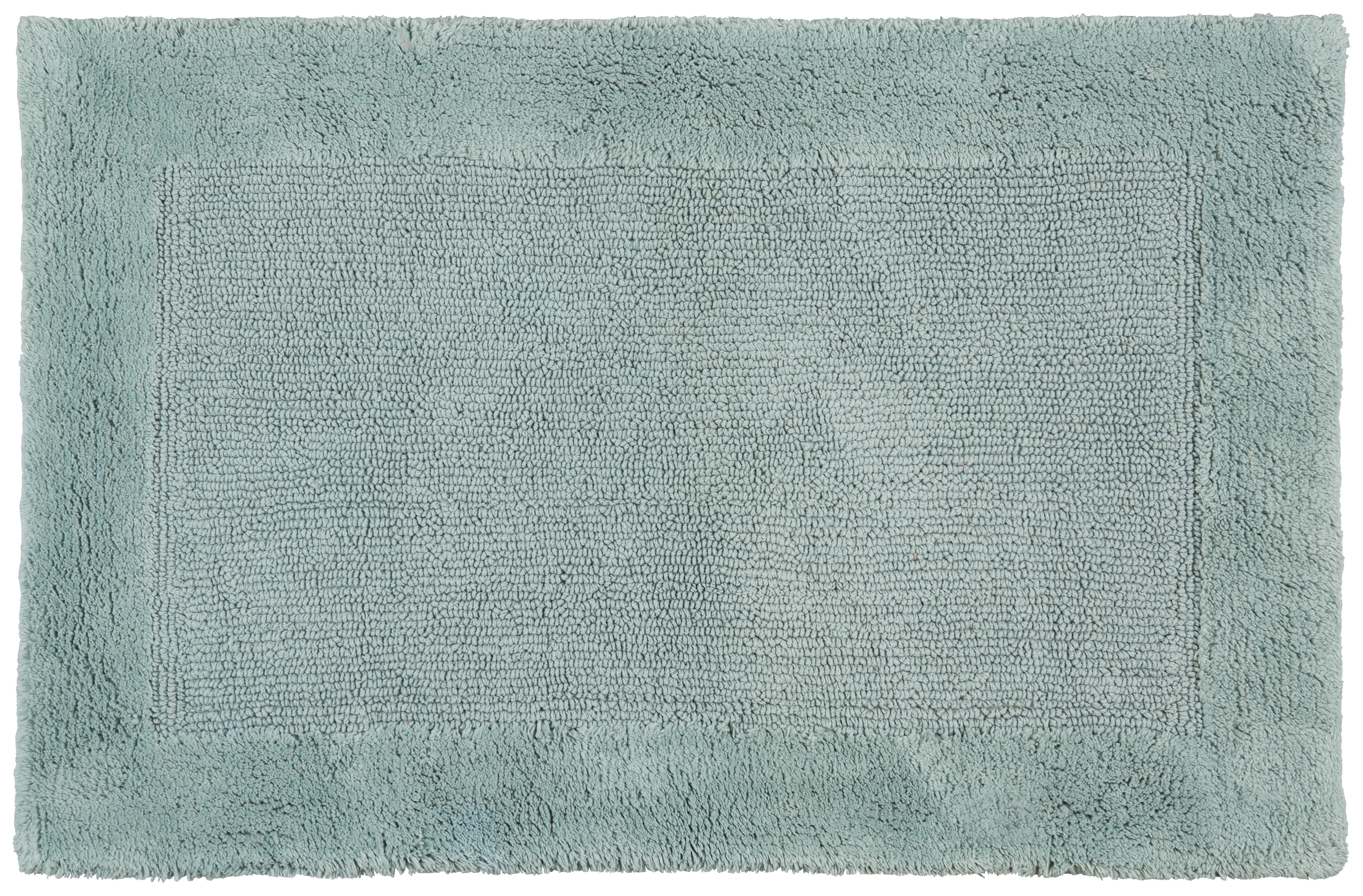 Koupelnová Předložka Karen, 60/100cm, Zelená - zelená, Konvenční, textil (60/100cm) - Premium Living