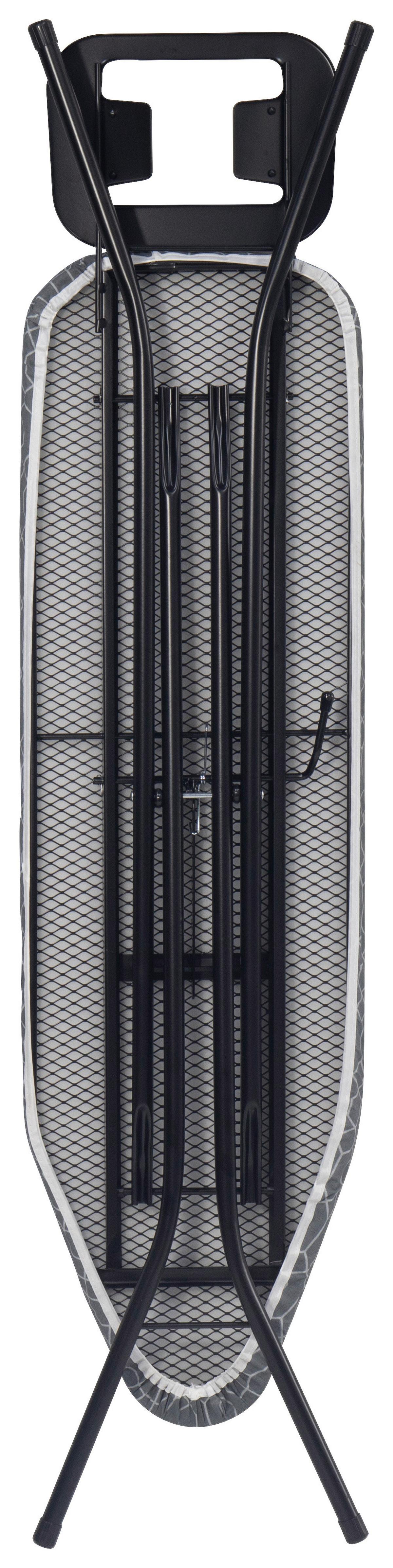 žehlící prkno MICHI - šedá, Moderní, kov/textil (127/30/89cm) - Mömax