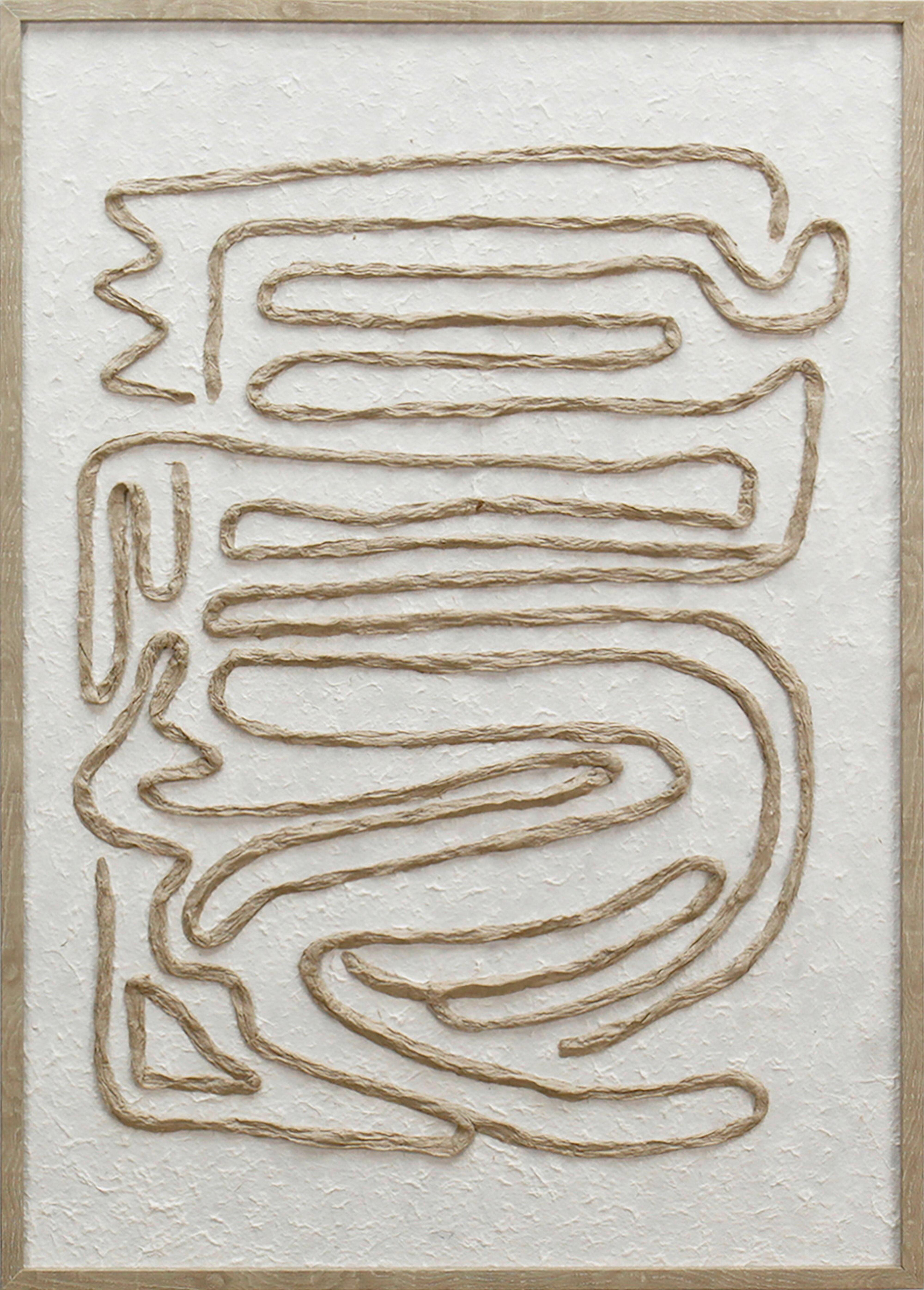 Obraz na plátně MIKE - přírodní barvy/hnědá, Moderní, kompozitní dřevo/plast (50/70/2,2cm) - Mömax