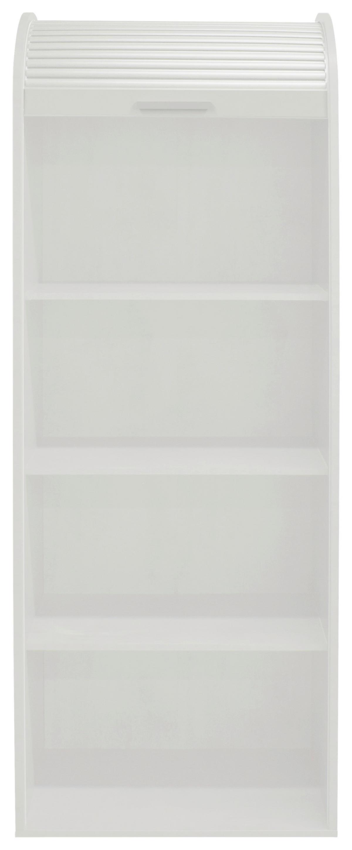 Aktenschrank Weiß B: 69 cm - Weiß, MODERN, Holzwerkstoff/Kunststoff (69/192/44cm) - Livetastic