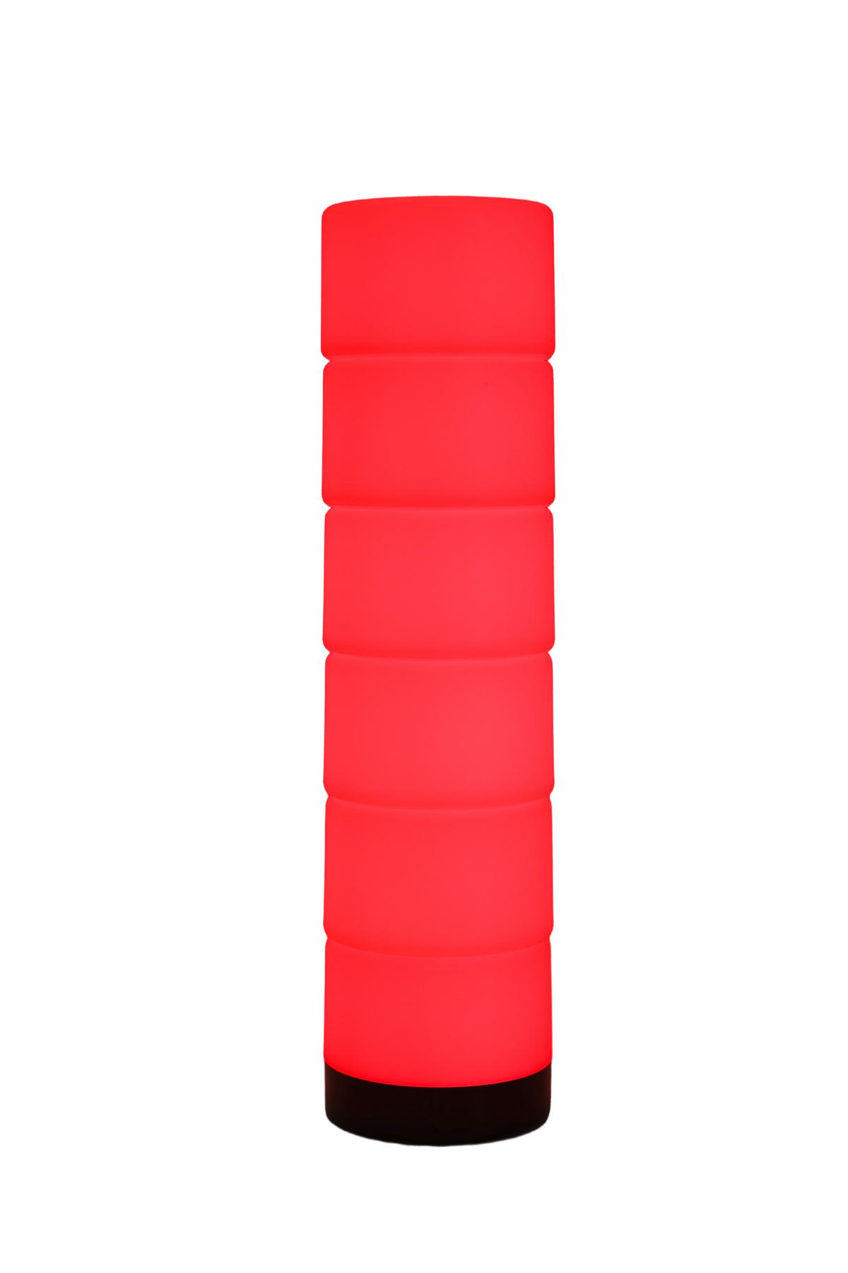 Led-dekoleuchte Charlie - Schwarz/Weiß, KONVENTIONELL, Kunststoff (10/39cm) - Luca Bessoni