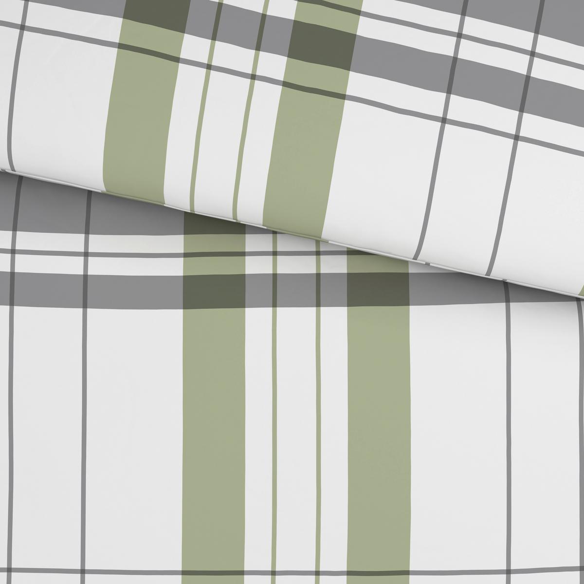 Bettwäsche Stockholm - Hellgrün/Grau, MODERN, Textil - Luca Bessoni
