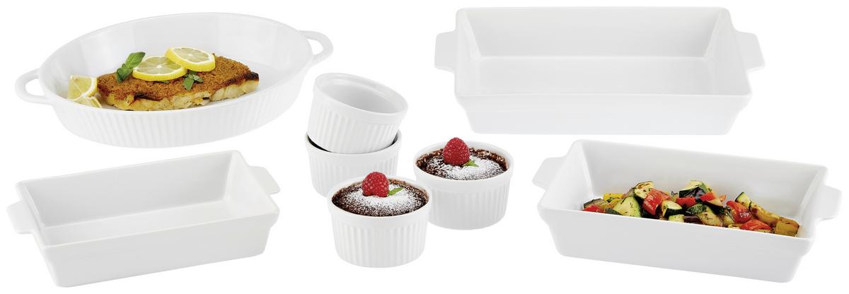 Szufléforma Livia - fehér, Romantik / Landhaus, kerámia (9/5,5cm) - James Wood