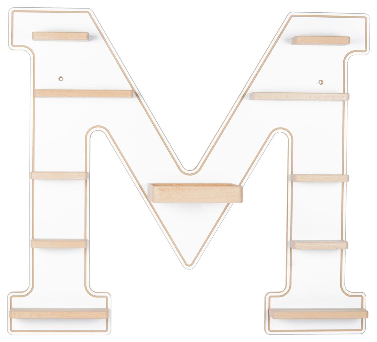 Kinderregal Boarti Weiß B: 60 cm - Weiß, MODERN, Holzwerkstoff (60/54/19cm) - MID.YOU