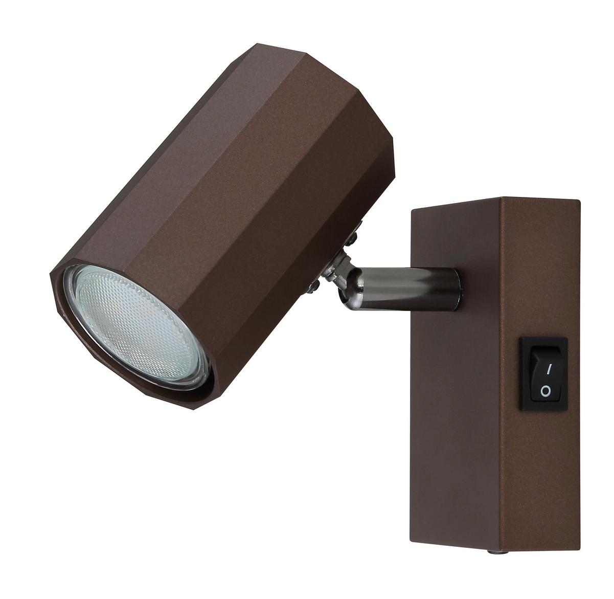 Strahler 57919-1 - Bronzefarben, Design, Metall (14/7/14,5cm) - Globo