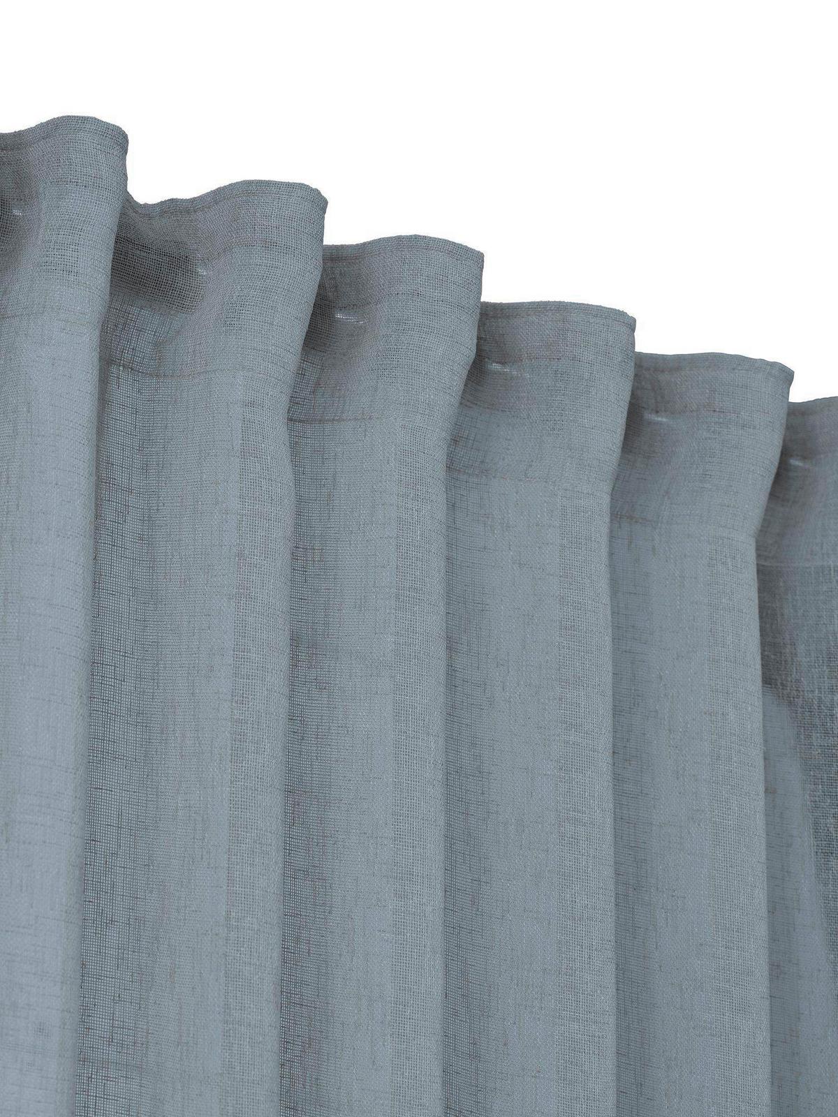 HOTOVÝ ZÁVES 1559-19-010 DIANA - sivá, Basics, textil (280/300cm) - Svanefors