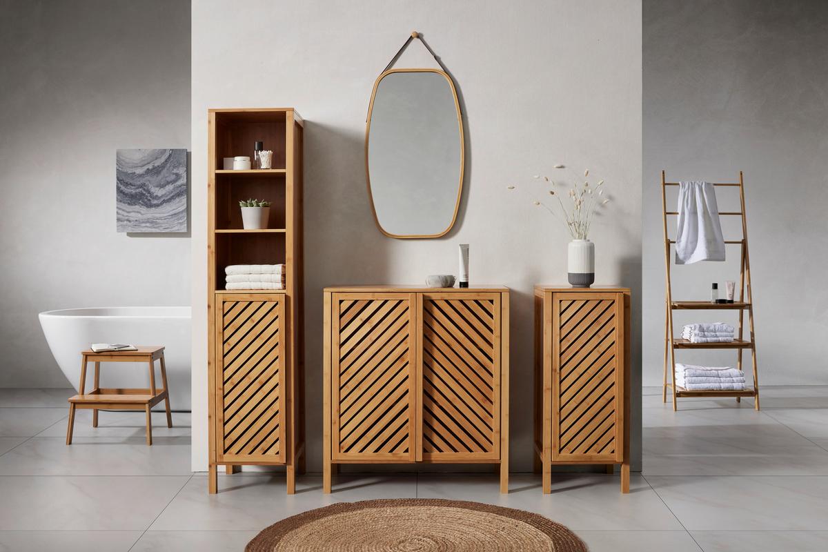Spodní skříňka BONNY přírodní barvy - přírodní barvy, Moderní, přírodní materiály (75/85/35cm) - P & B
