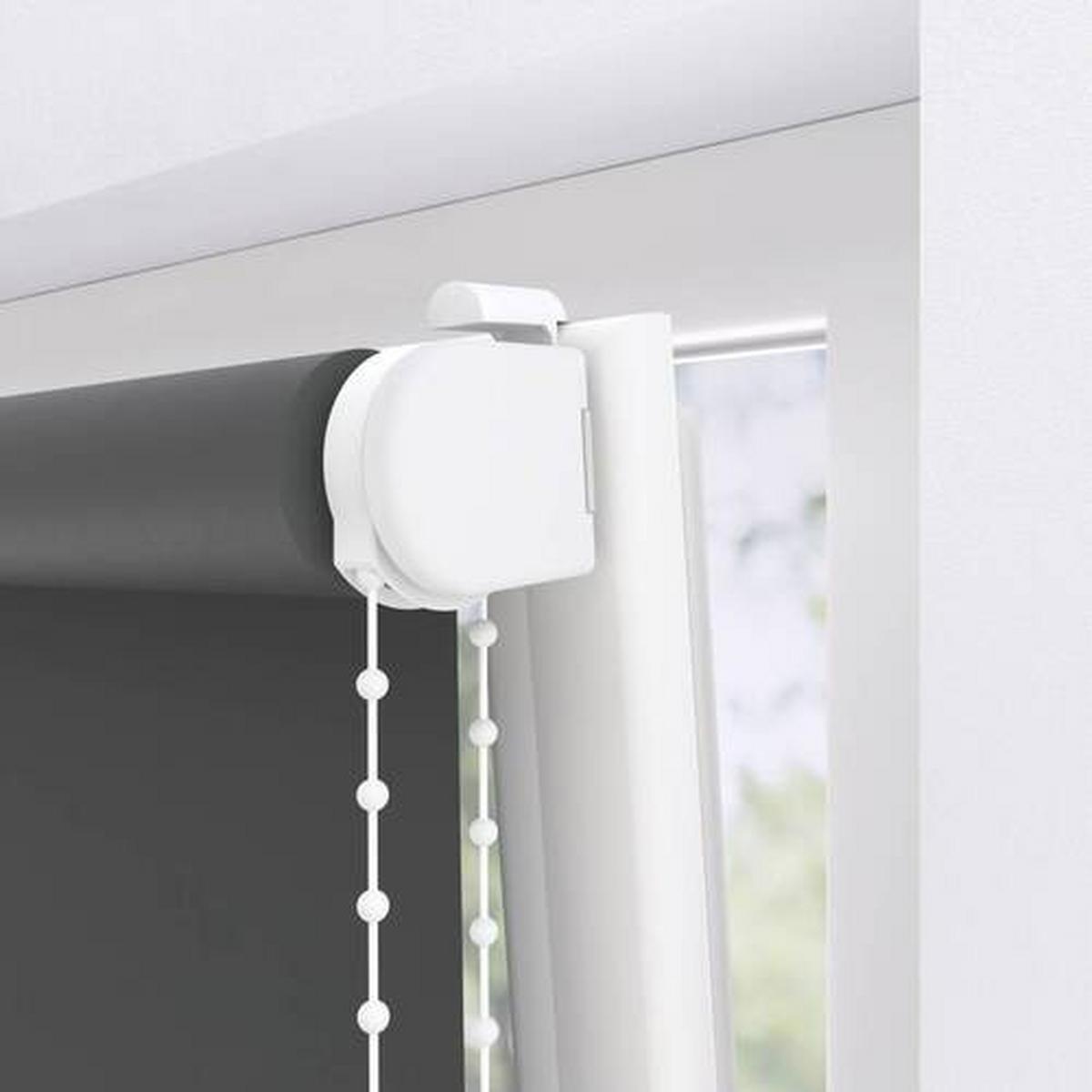 Verdunkelungsrollo 60x190 Cm Mit Kettenzug - Anthrazit, Basics, Textil (60/190cm)