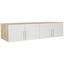 Aufsatzschrank zu Kleiderschrank Wien, 181cm - Eichefarben/Weiß, KONVENTIONELL, Holzwerkstoff (181/39/54cm) Aufsatzschrank zu Kleiderschrank Wien, 181cm - Eichefarben/Weiß, KONVENTIONELL, Holzwerkstoff (181/39/54cm)