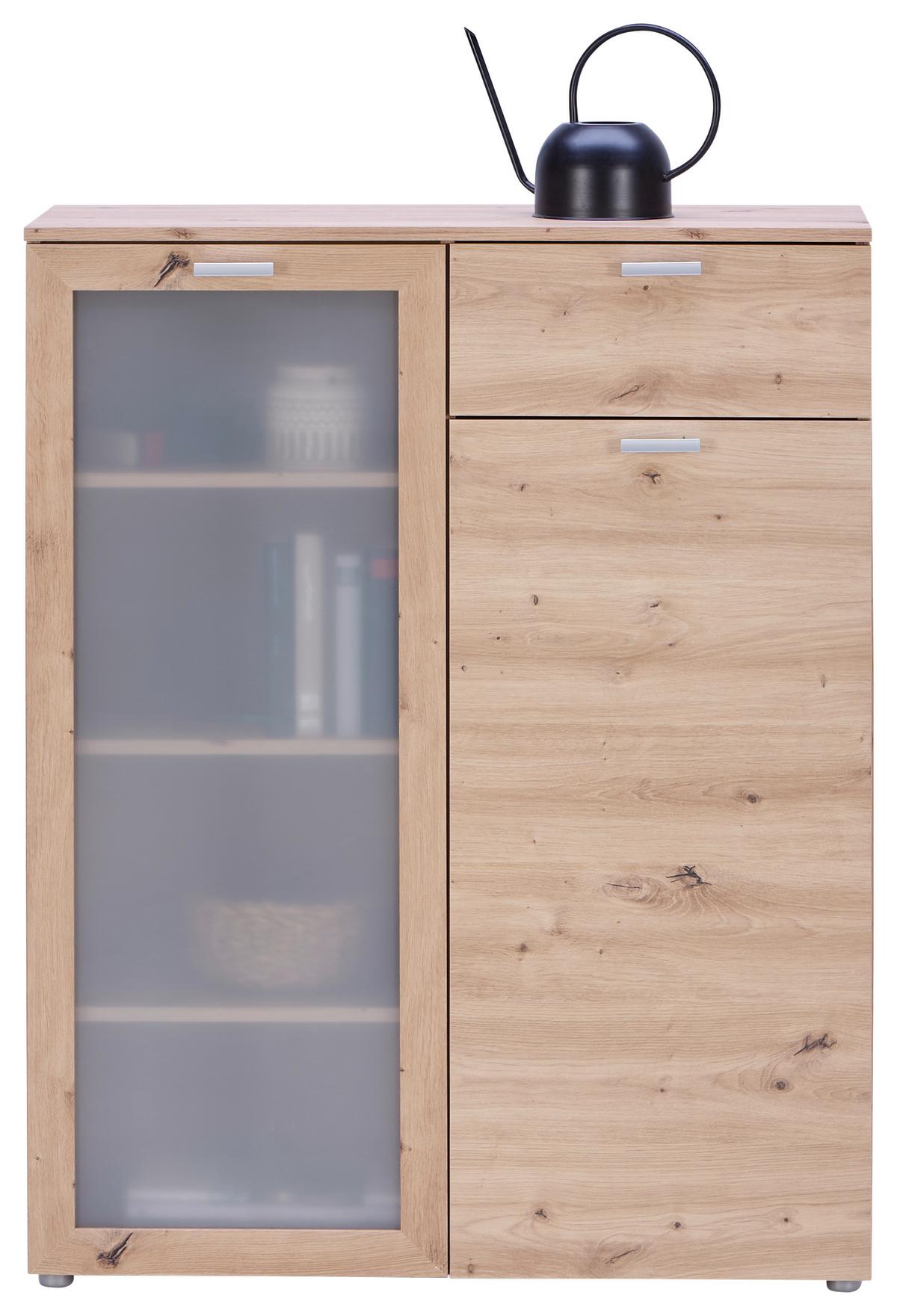 Kommode 90cm Xeno, Weiß Xeno "x2m G2 909" - MODERN, Holzwerkstoff (90/115/37cm)