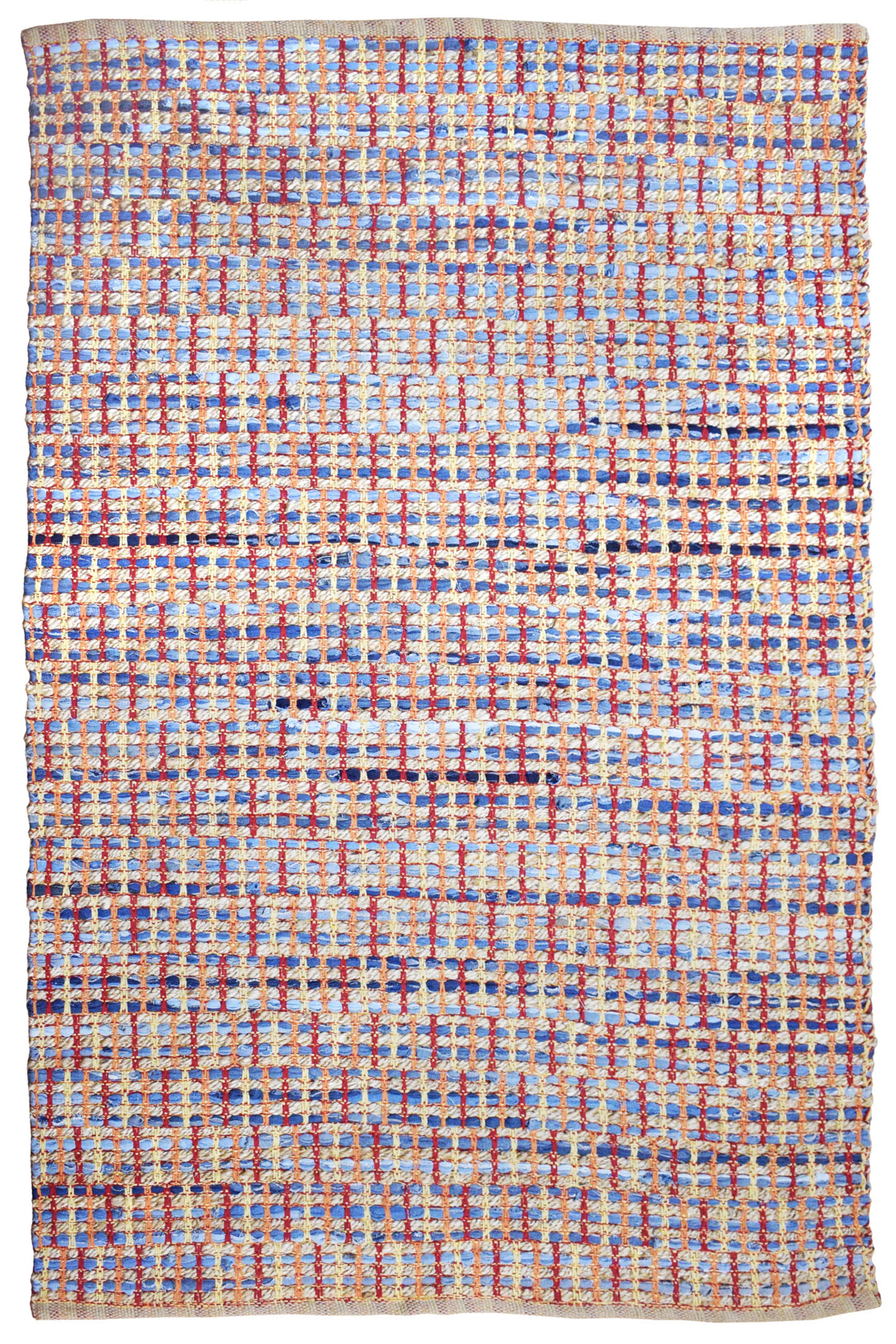 Juteteppich Mutlicolor Sienna 120x170 cm - Multicolor, Basics, Textil (120/170cm) - Kayoom