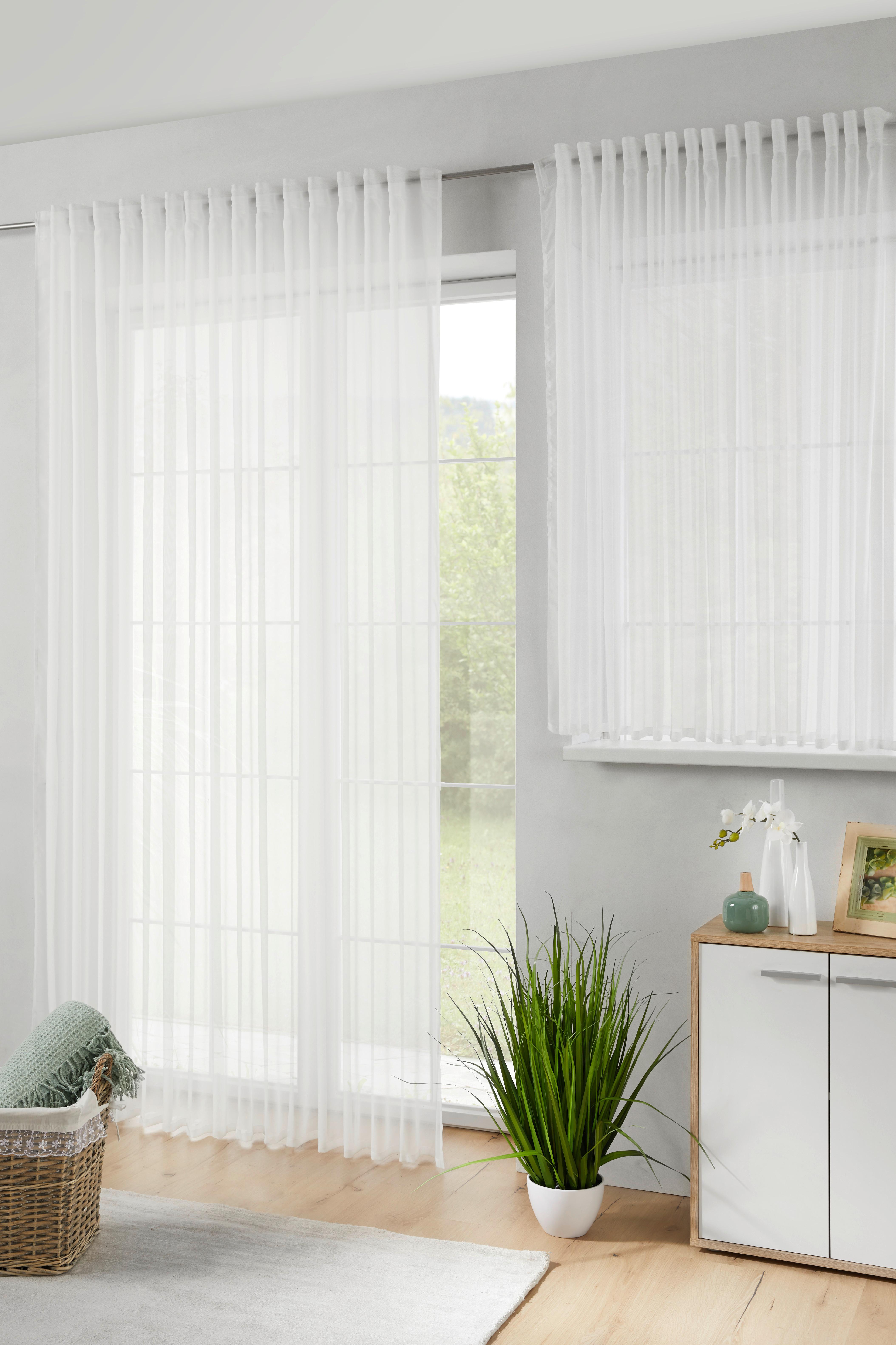 Kusová záclona Leo store 1, 300/145cm - prírodná farba, Konventionell, textil (300/145cm) - Premium Living