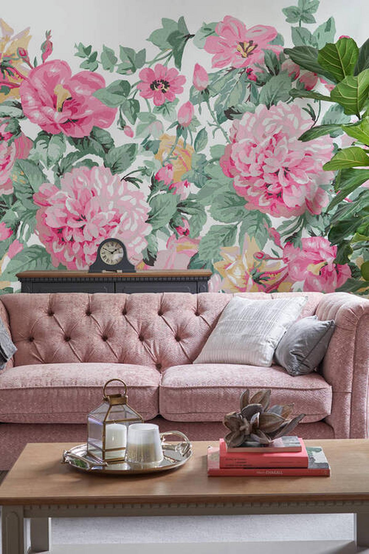 Fototapete 115272 - Pink, Basics, Papier/Kunststoff (280/300cm)