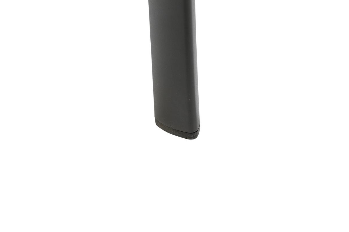 Gartengarnitur 3-Tlg. Textil / Keramik - Anthrazit/Schwarz, KONVENTIONELL, Keramik/Kunststoff - Siena Garden