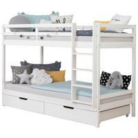 Etagenbett 970538 Rene - Weiß, MODERN, Holz (90/200cm) - MID.YOU