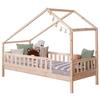 Hausbett Lou Naturfarben B: 90 Cm - Naturfarben, MODERN, Holz (90/200cm) - MID.YOU