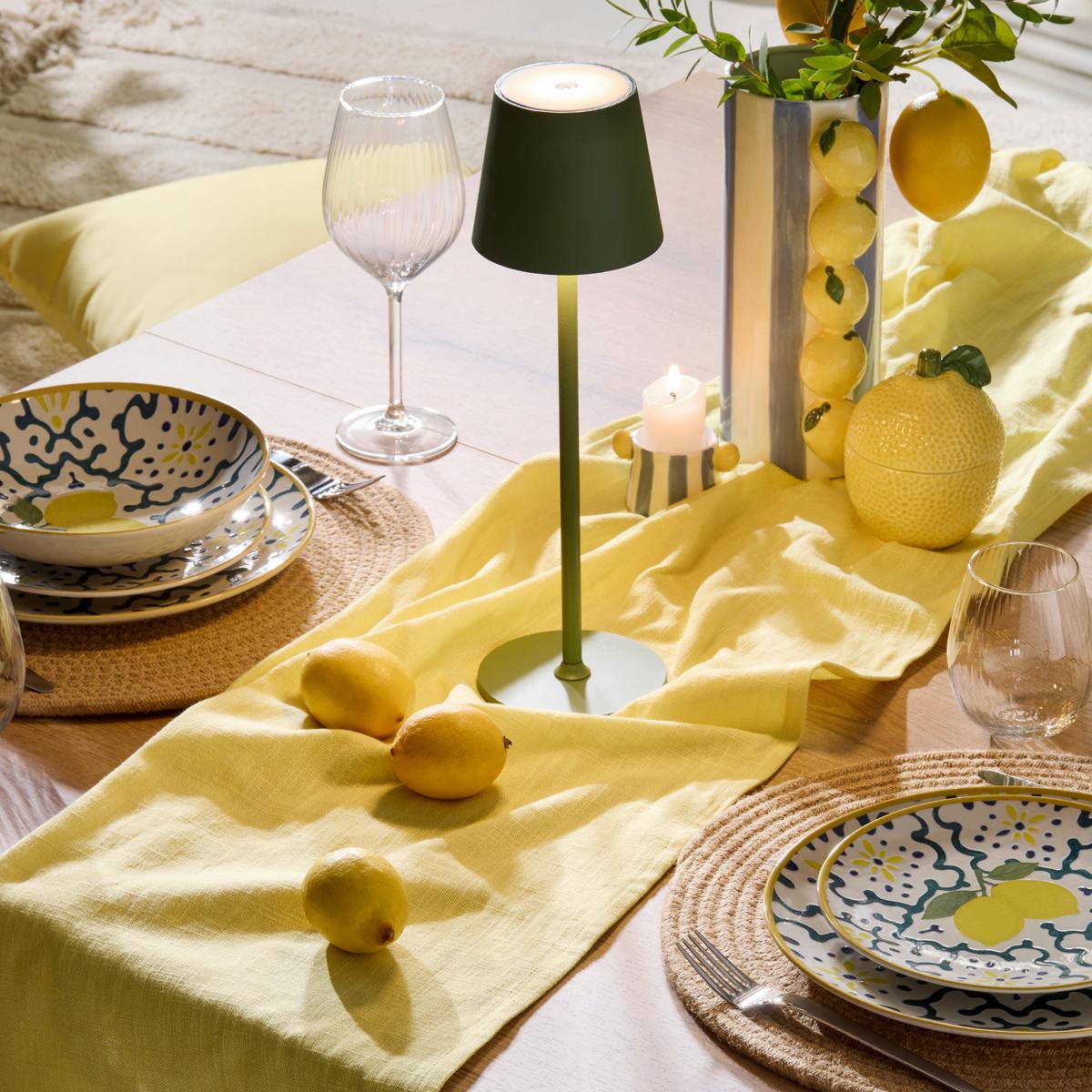 BĚHOUN NA STŮL CANDY -EXT- - žlutá, Konvenční, textil (45/170cm) - Mömax