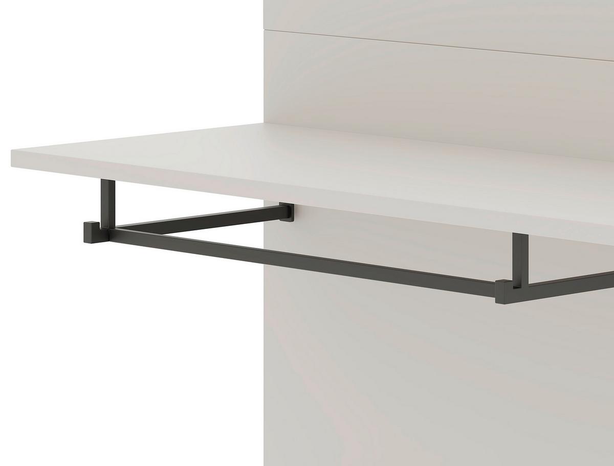 Predsieňový nábytok Amando 1, š: 100 cm, kašmírová - kašmírová, Konventionell, kompozitné drevo (100/204/40cm)