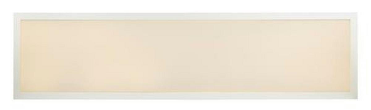LED-Deckenleuchte Rosi L: 80 cm mit Fernbedienung - Opal/Weiß, Basics, Kunststoff/Metall (80/20/5,3cm) - Globo