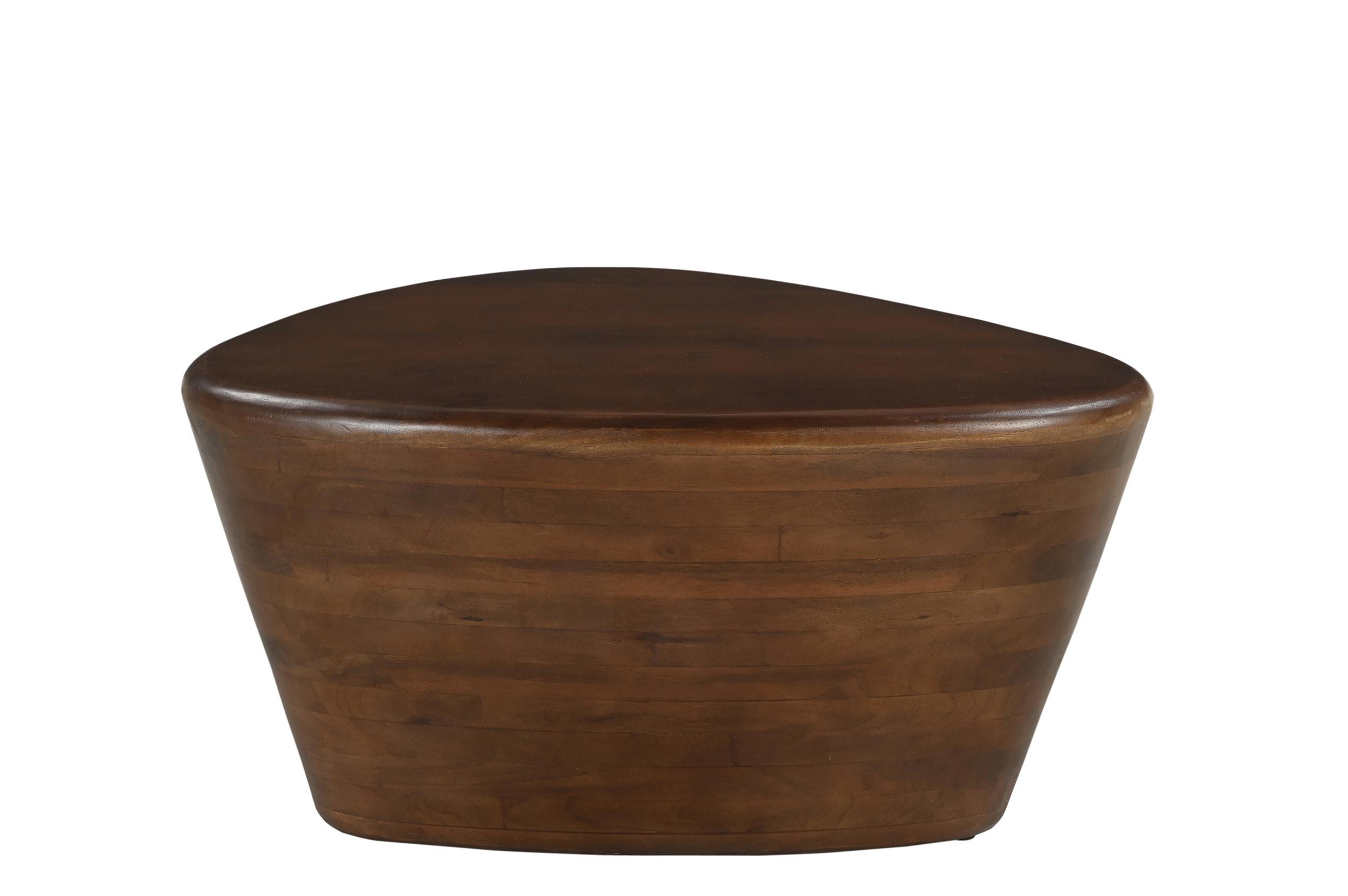 Beistelltisch Braun B: 70 cm - Braun, Design, Holz (70/53/36cm) - MID.YOU