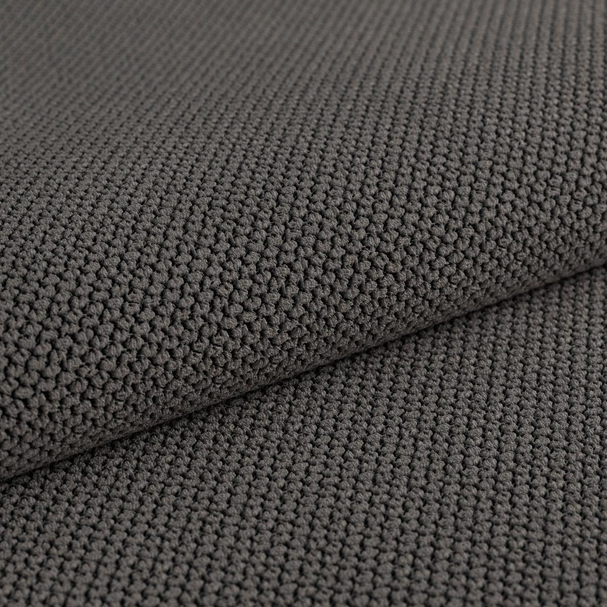 Sitzbank Beluna II Webstoff anthrazit, B: 120cm - Eichefarben/Anthrazit, KONVENTIONELL, Holzwerkstoff/Textil (120/87/67cm) - James Wood