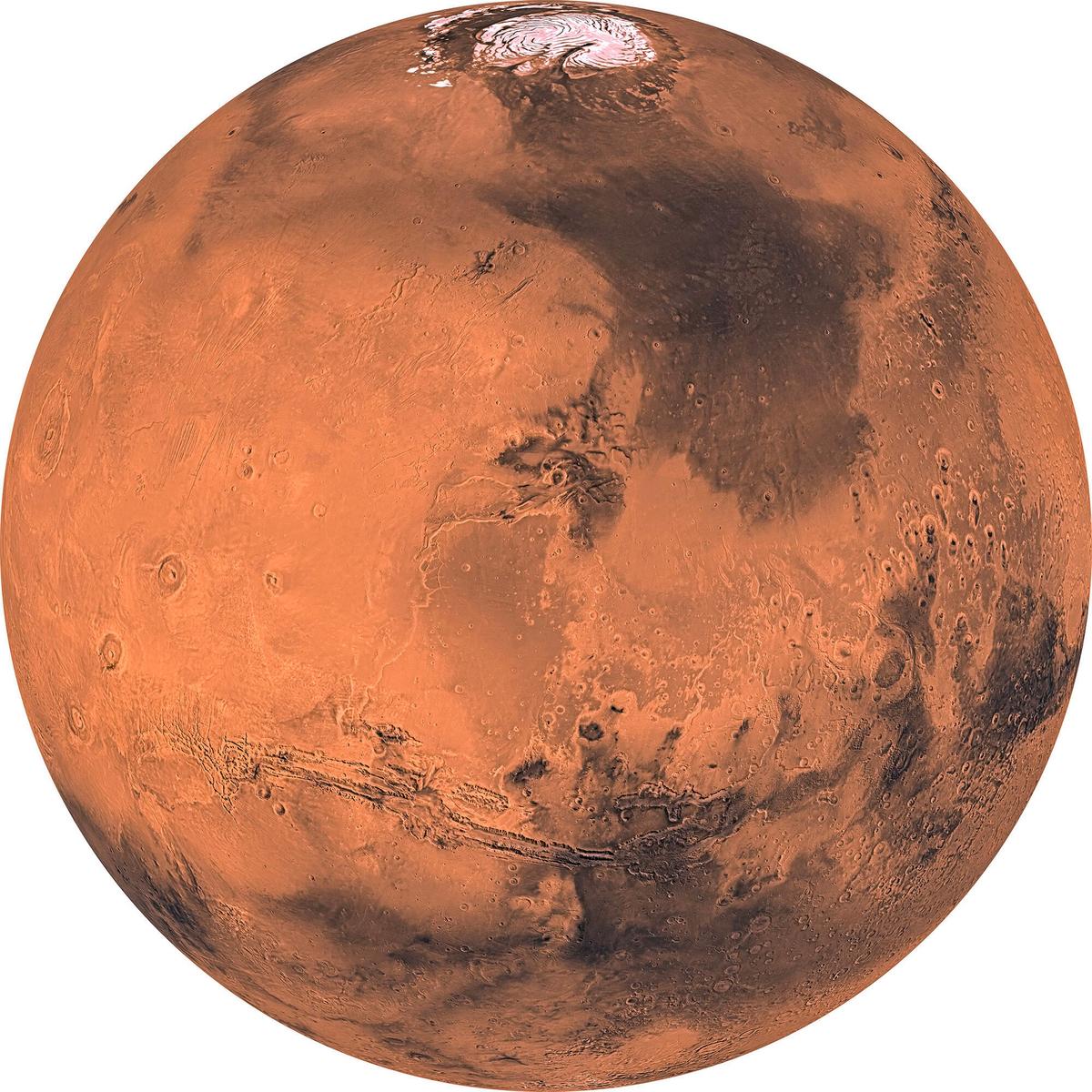 Fototapete Mars - Rot, Trend, Papier (125cm) - Komar