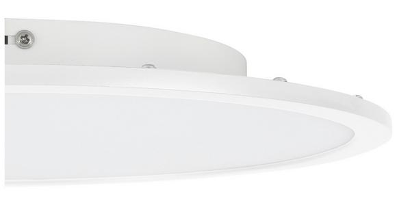 LED-Deckenleuchte Maria - Weiß, MODERN, Kunststoff/Metall (40/5cm) - Luca Bessoni
