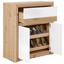 Komoda Kashmir New - farby dubu/biela, Moderný (84/98/41cm) - James Wood Komoda Kashmir New - farby dubu/biela, Moderný (84/98/41cm) - James Wood
