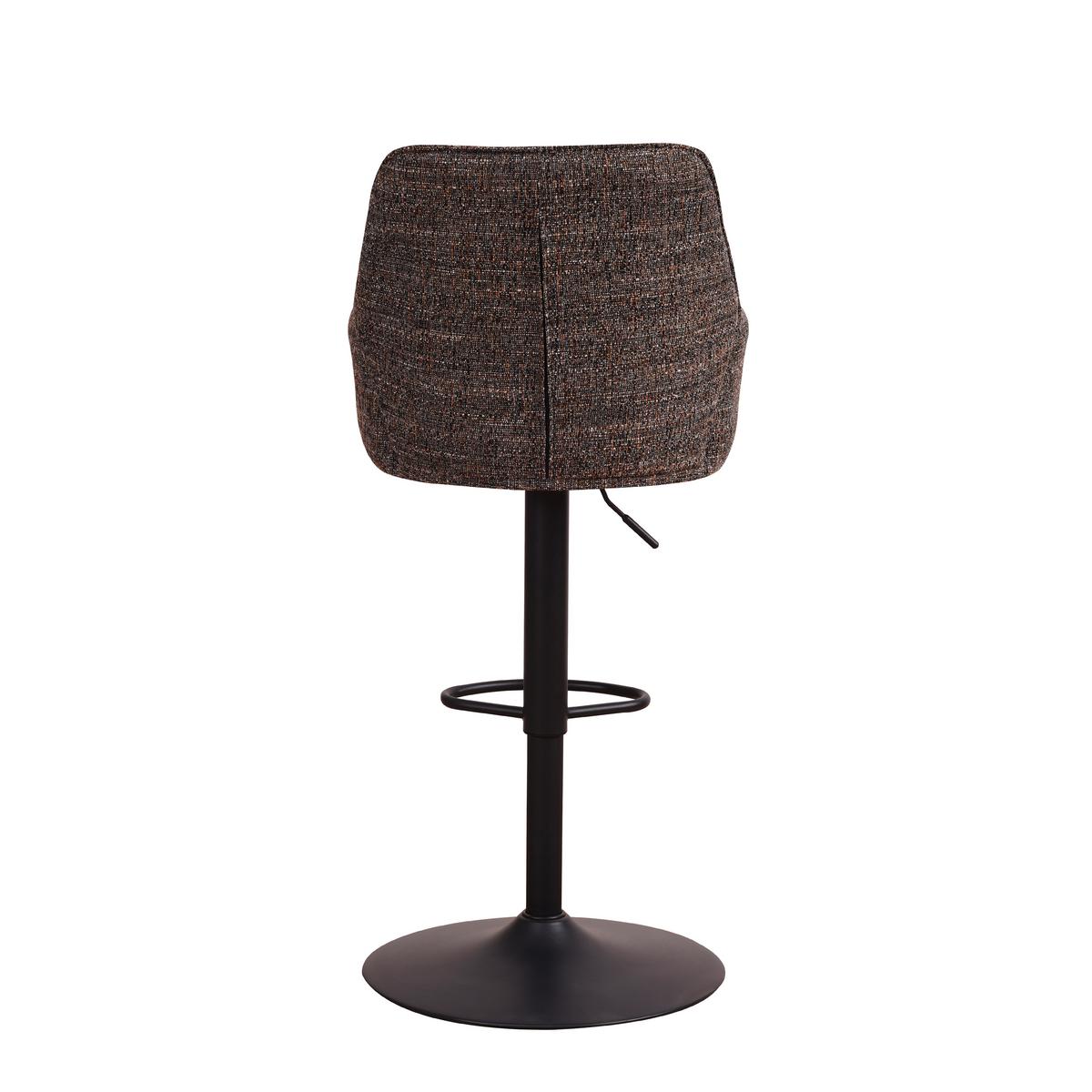 Barhocker-Set Donny Anthrazit/Dunkelgrau B: 54 cm - Dunkelgrau/Anthrazit, MODERN, Textil/Metall (54/100/58cm) - MID.YOU