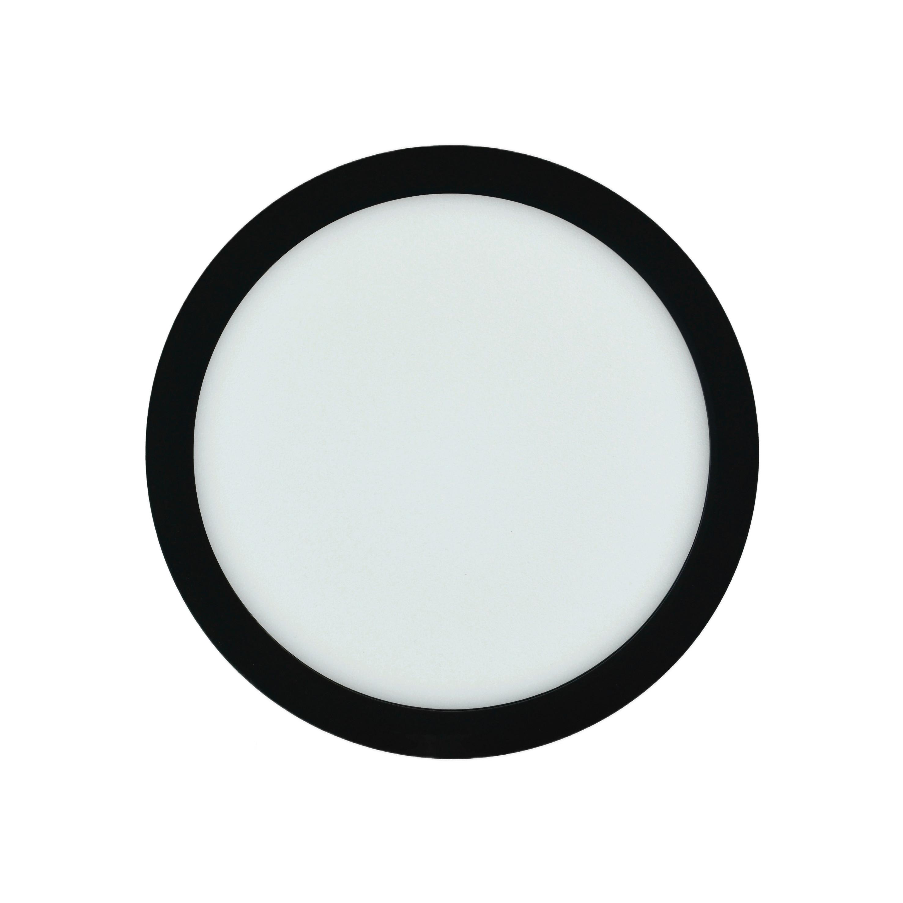 LED-Deckenleuchte 2427500181996 - Schwarz, KONVENTIONELL, Kunststoff (22,5/1,7cm)