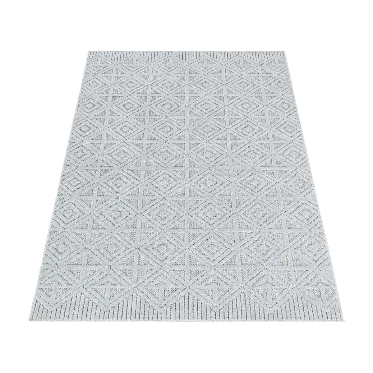 Läufer Bahama - Grau, Design, Textil (80/250cm) - Novel
