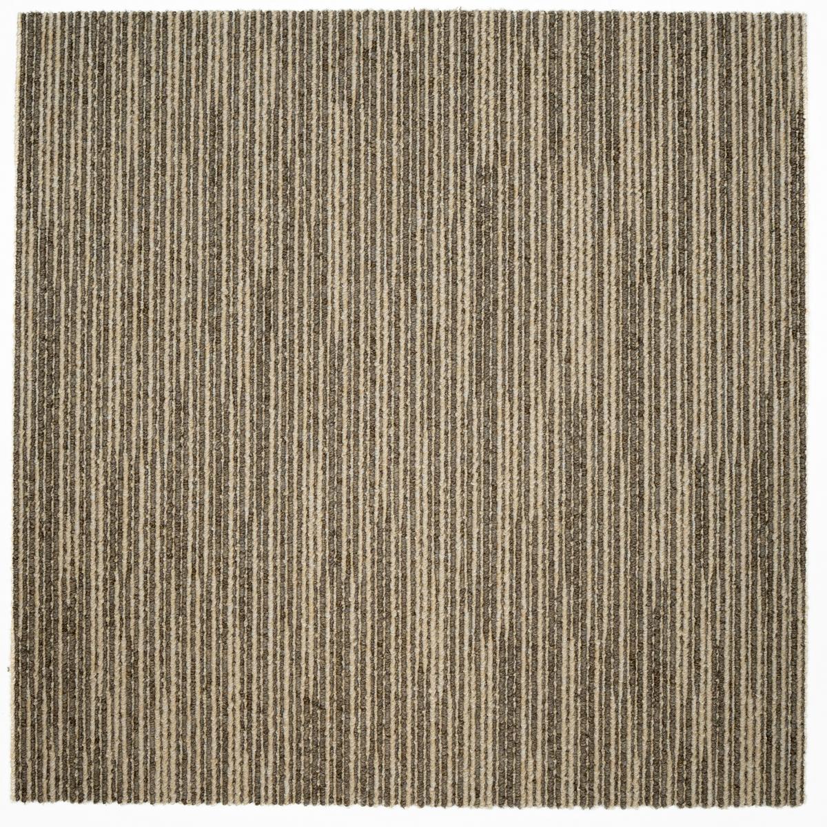 Teppichfliese Hellbraun Ambition 50x50 cm Florhöhe 3mm - Hellbraun, Basics, Textil (50/50cm)