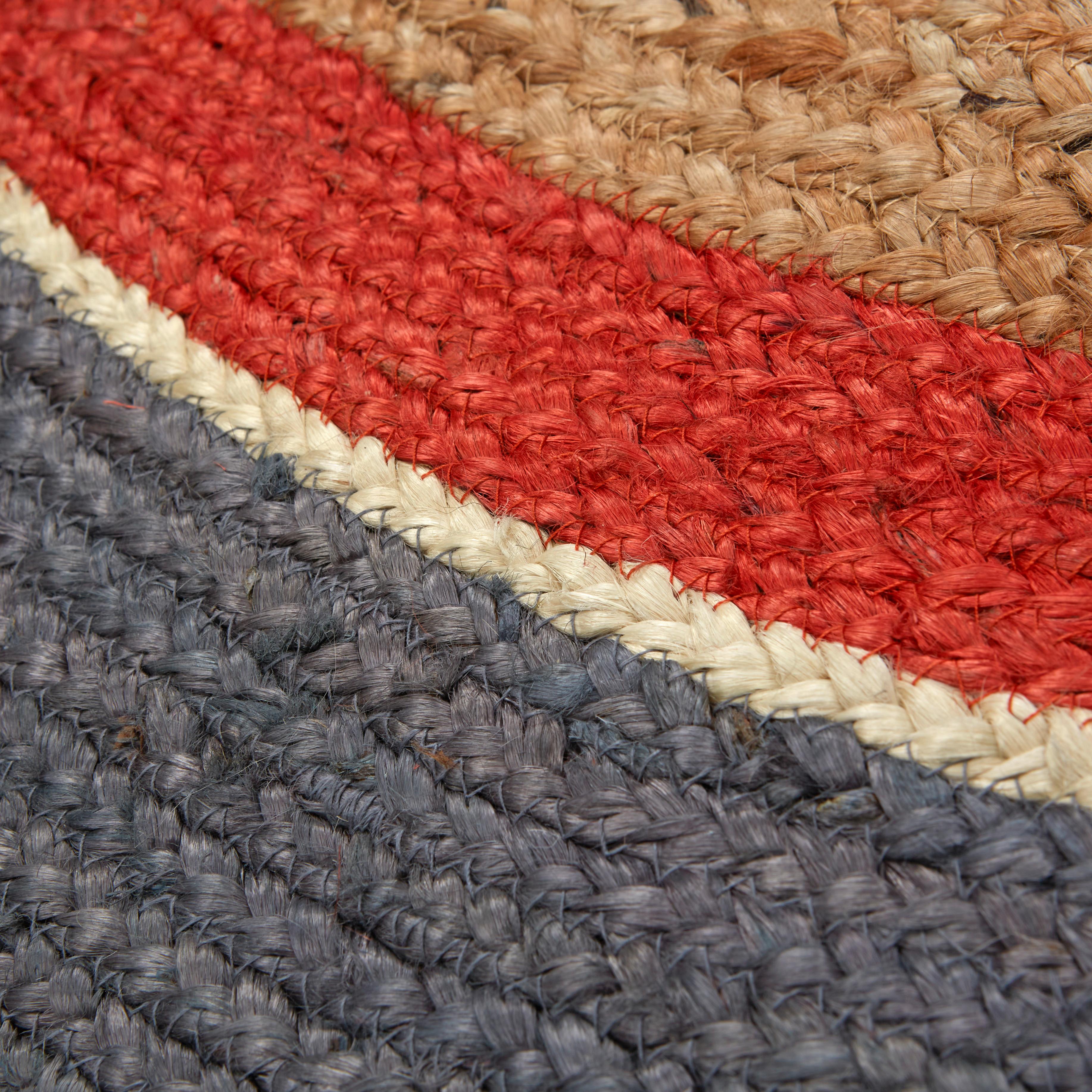 Plocho Tkaný Koberec Lina, P: 160cm, Červená - červená, Moderný, textil (160cm) - Modern Living