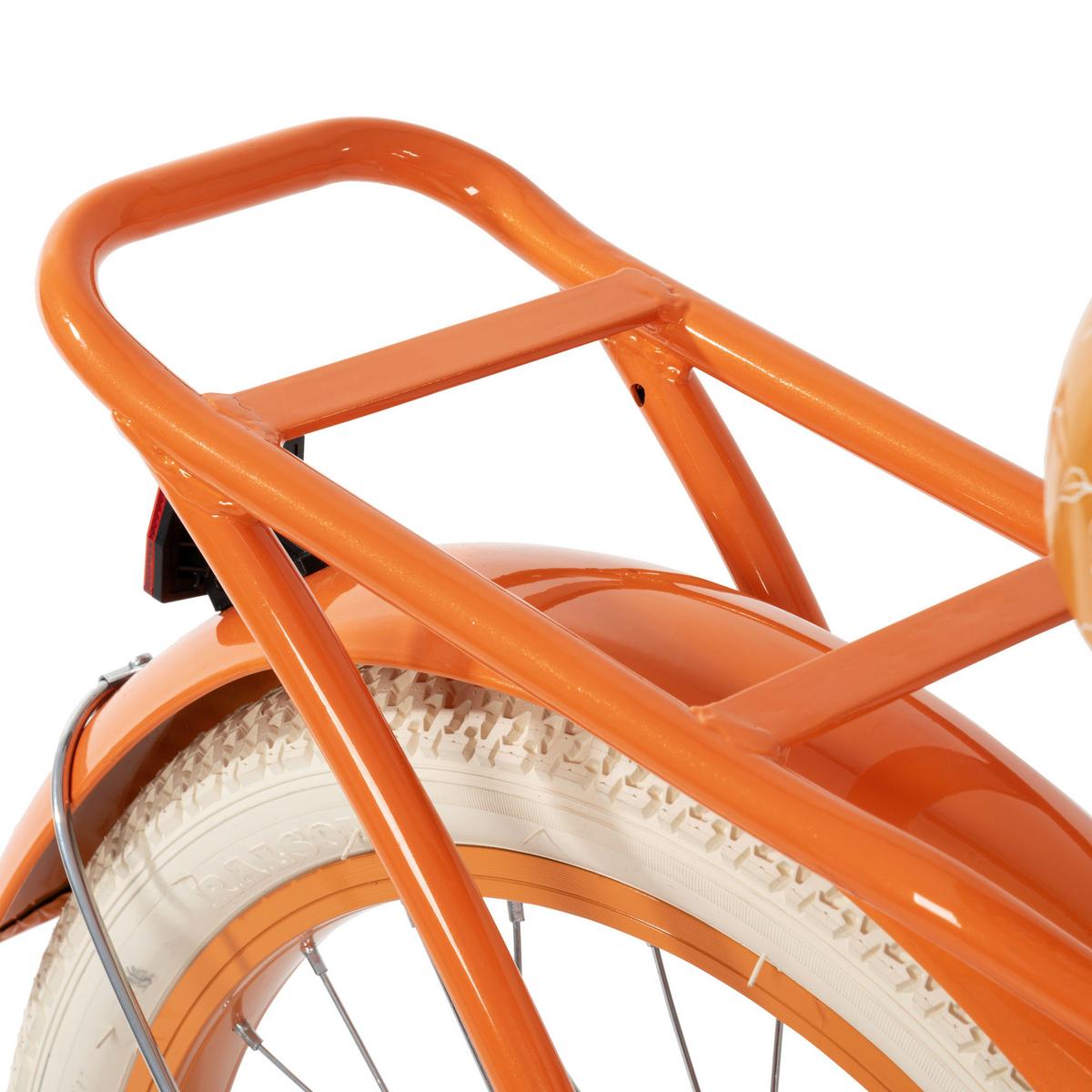 Kinderfahrrad Deluxe Cruiser Orange, 20 Zoll - Orange, Basics, Metall (66/96.5/140.5cm)