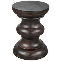 Beistelltisch Jonah Dunkelbraun B: 30 cm - Dunkelbraun, Design, Holz (30/30/42cm) - Livetastic