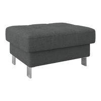 Hocker Savona - Anthrazit, MODERN, Textil (90/44/73cm) - Ondega