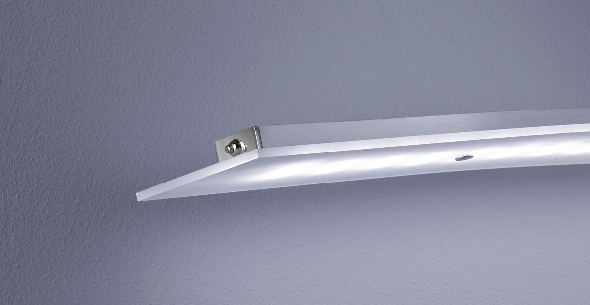 Led-hängeleuchte Metis H: 80-150 Cm Dimmbar - Nickelfarben, Design, Metall (135/9/80-150cm) - Fischer & Honsel
