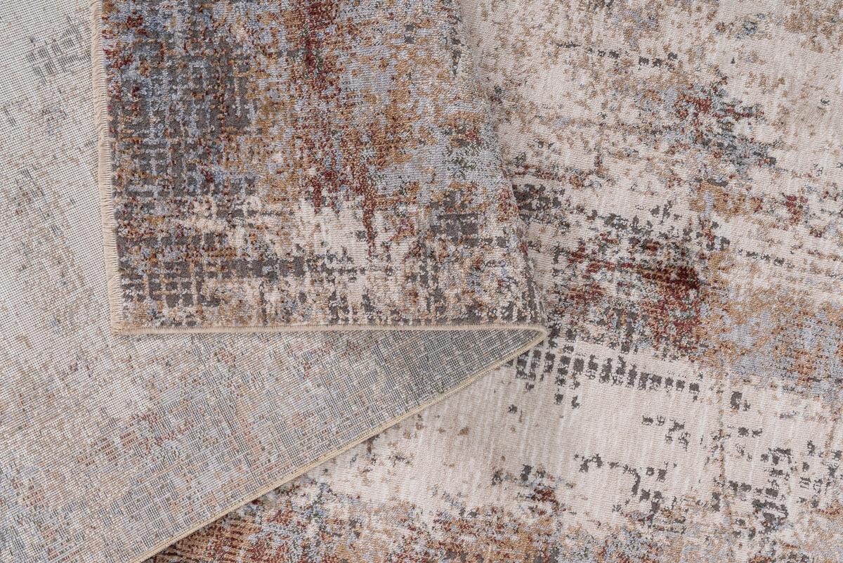 WEBTEPPICH 100% Polyester - Creme/Hellgrau, ROMANTIK / LANDHAUS, Textil (80/150cm) - James Wood