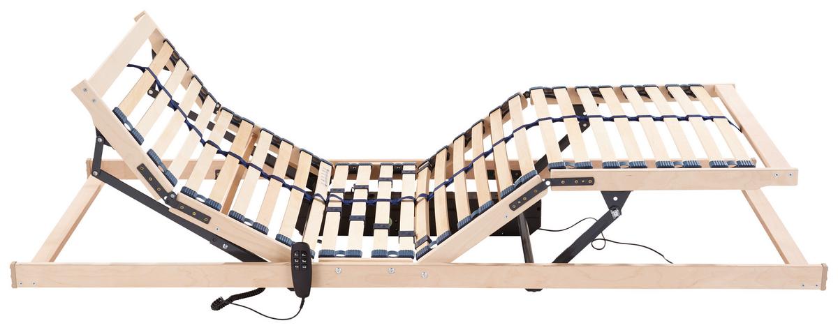 Elektrischer Lattenrost Primatex 120x200 Cm - Birkefarben, Holz (120/200cm) - Primatex