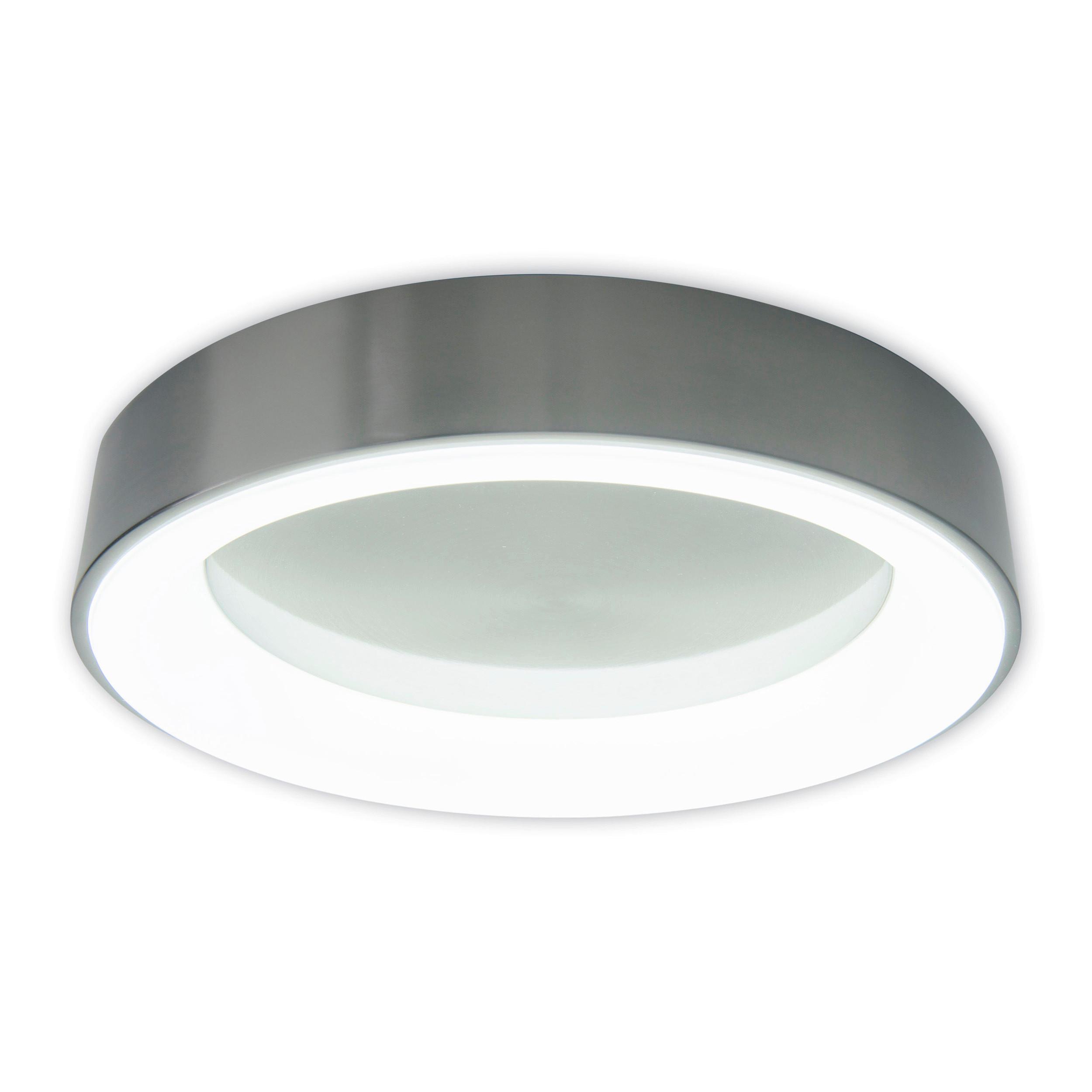 LED-Deckenleuchte MULTO - Grau, Basics, Kunststoff/Metall (46,5cm) - Näve