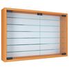 Hängevitrine Mandosa Xl B: 60 Cm Buchefarben - Buchefarben, MODERN, Glas/Holzwerkstoff (60/40/10cm) - MID.YOU