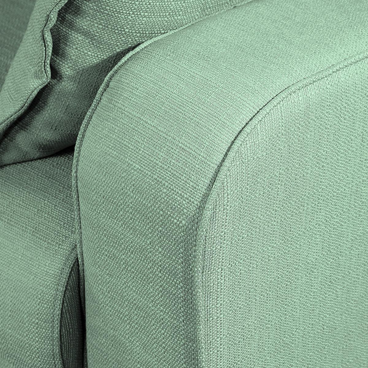 Ecksofa Beata Mintgrün S: 150x230 Cm - Wengefarben/Mintgrün, Design, Textil (150/230cm) - Livetastic